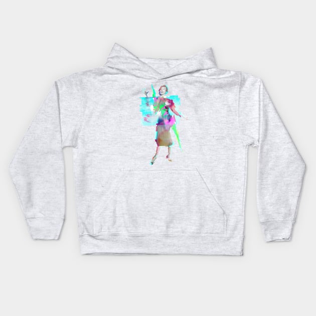 LOVE STRUCK Kids Hoodie by victorcalahan